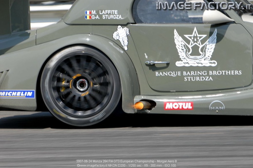 2007-06-24 Monza 284 FIA GT3 European Championship - Morgan Aero 8